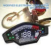 Digital Speedometer Odometer LCD Display Waterproof High Precision for Vortex200