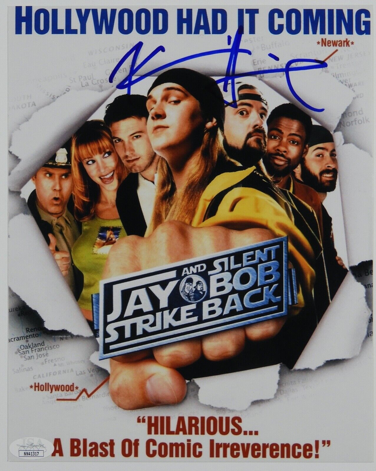 Kevin Smith Autograph JSA 8 x 10 Signed Photo Poster painting