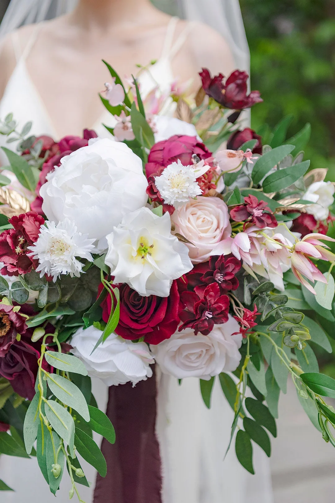 Natural Touch Peony Designer Flower Boxes