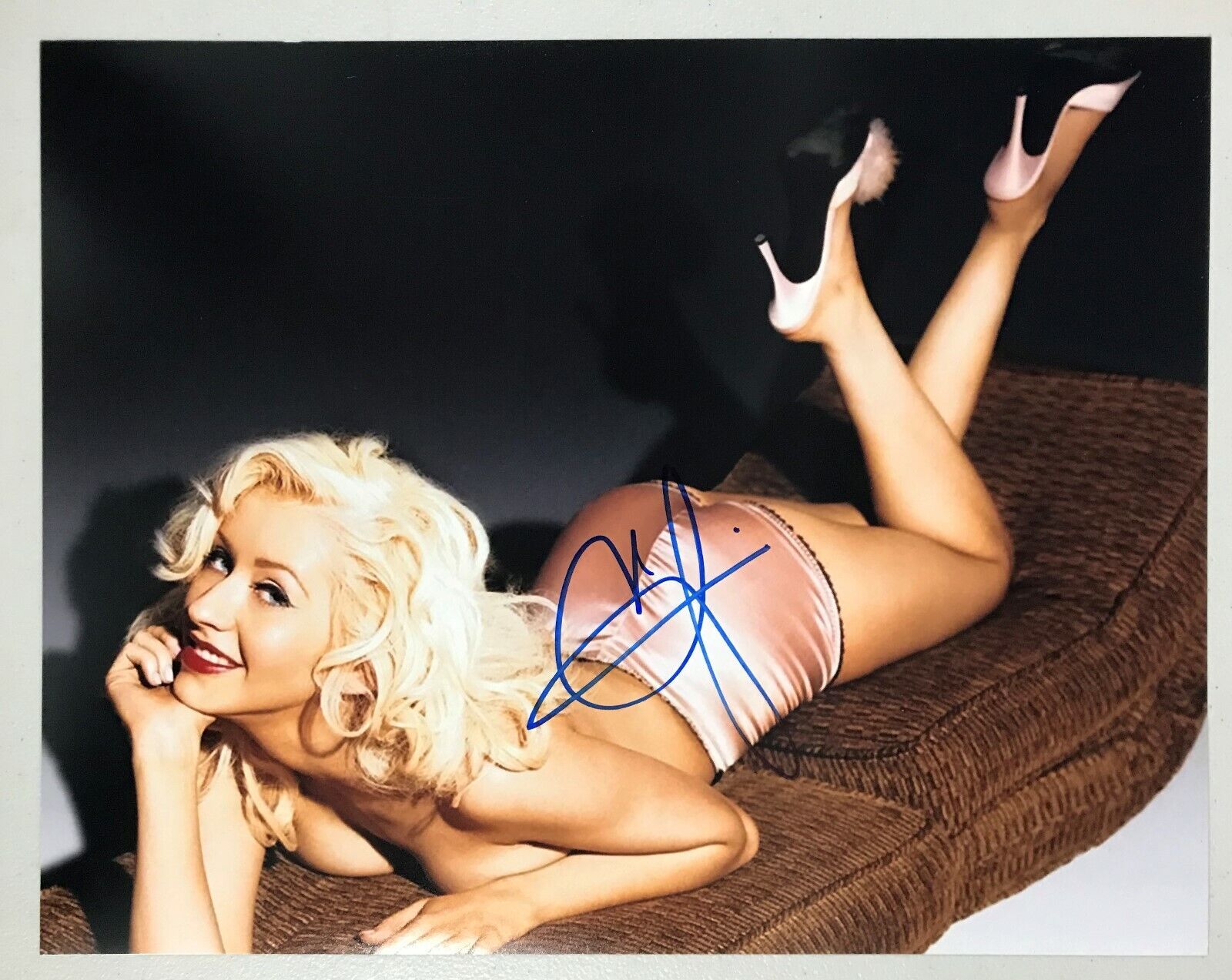 Christina Aguilera autographed Photo Poster painting signed 11x14 #1 singer musician