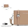 Fashion Brand Small Square Bag Men's Niche High-end Backpack