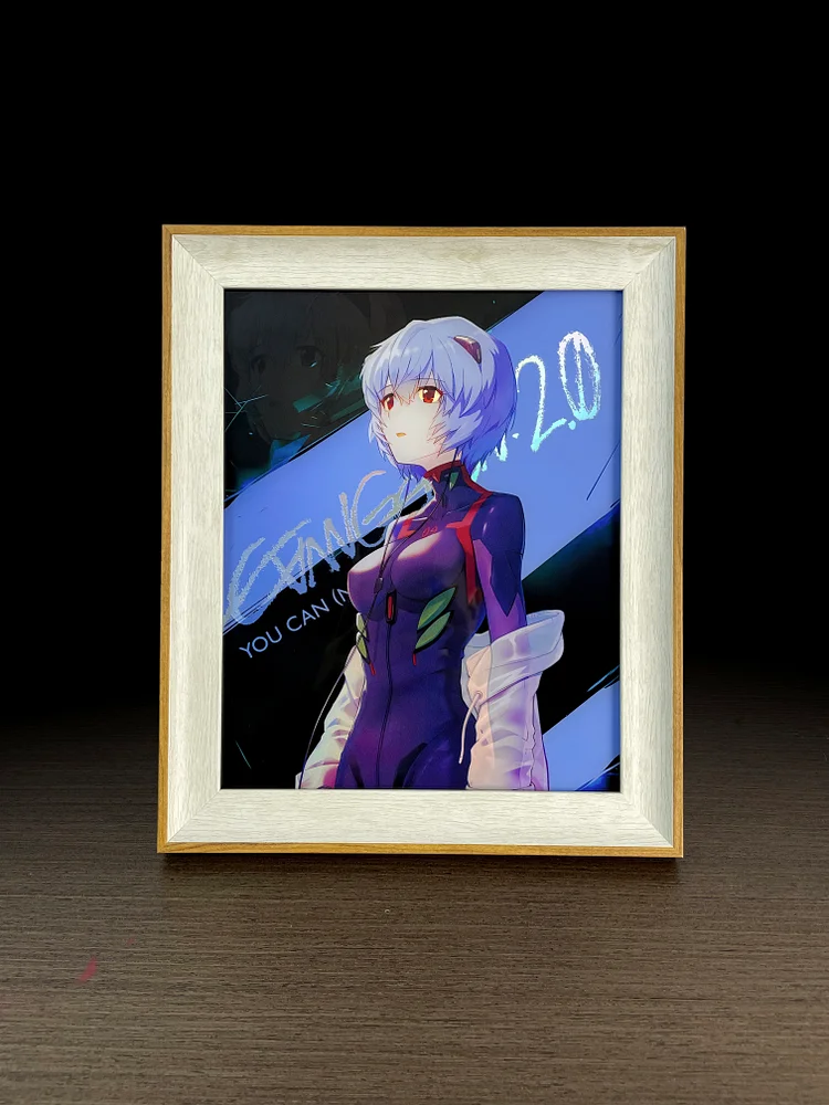 MOMO Studio - EVA - Decorative Painting of Ayanami Rei Scene Painting-