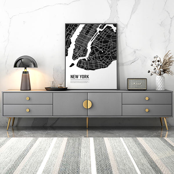 GLVEE Simple Modern Living Room TV Cabinet