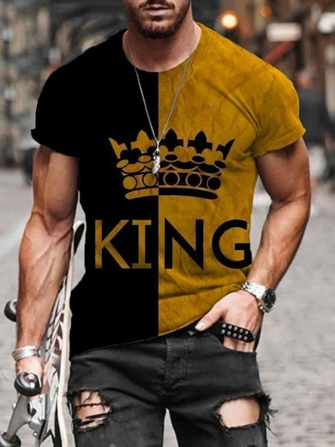 Men's Imperial Crown Print T-shirt
