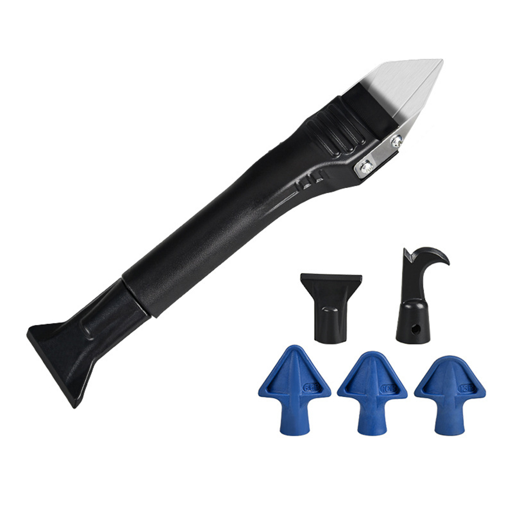 

6 in 1 Caulking Glue Scraper with Squeegee Head Kit Sealant Remover Scraper, 501 Original