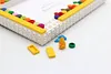 DIY Building Block Photo Frame Kit,Creative Handmade Assembled Photo Frame Handmade Craft Gift Home Tabletop Display Decor