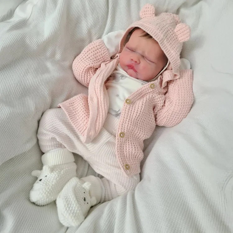  12"& 16" Flexible Full Body Silicone Reborn Doll Boy or Girl Atolin and Vtina - Reborndollsshop®-Reborndollsshop®