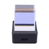 Crystal Cube Holographic Desktop Smart Weather Station Digital Clock for Home