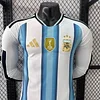 Player Version 2026 World Cup Argentina Home Long Sleeve Jersey