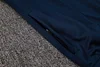 Joyfball 2024/2025 Kids Size Juventus Long Zipped Jacket Royal Blue Football Jersey （Vintage style）