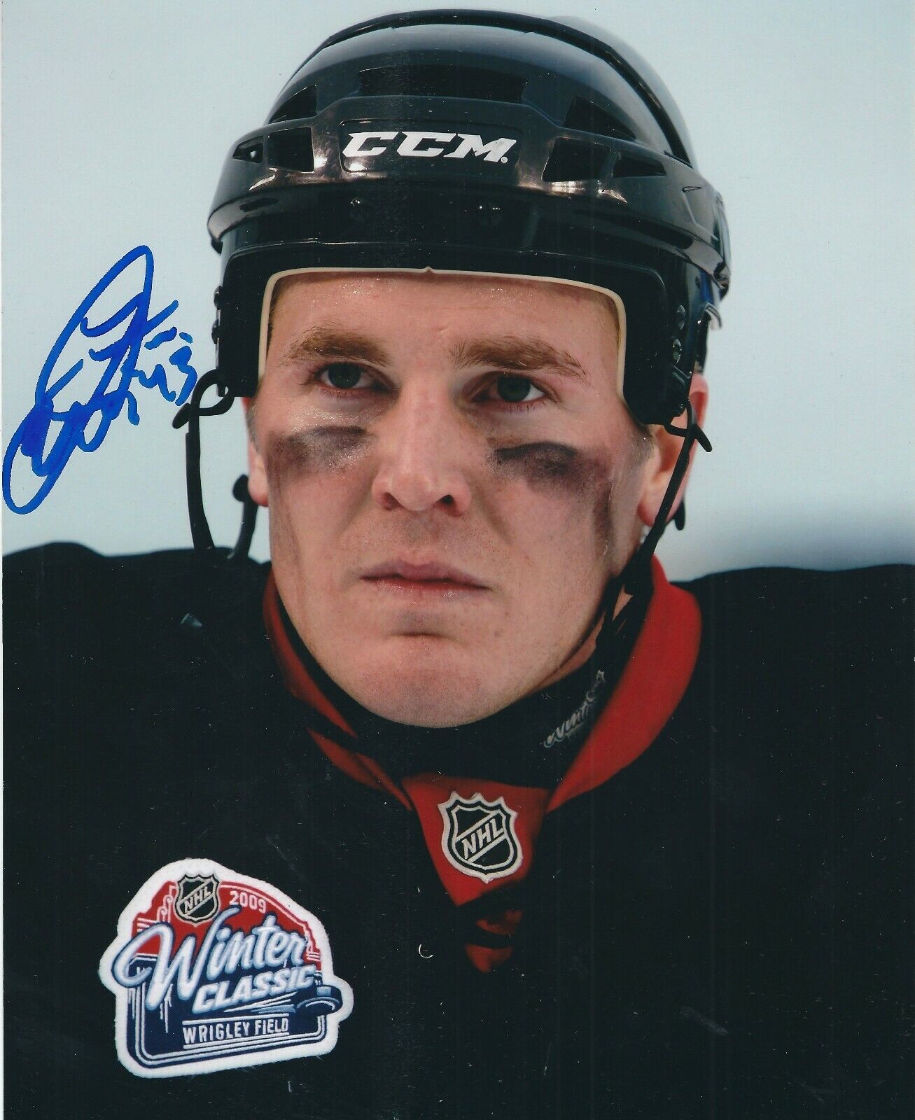 Autographed 8x10 JAMES WISNIEWSKI Chicago Blackhawks Photo Poster painting - w/COA