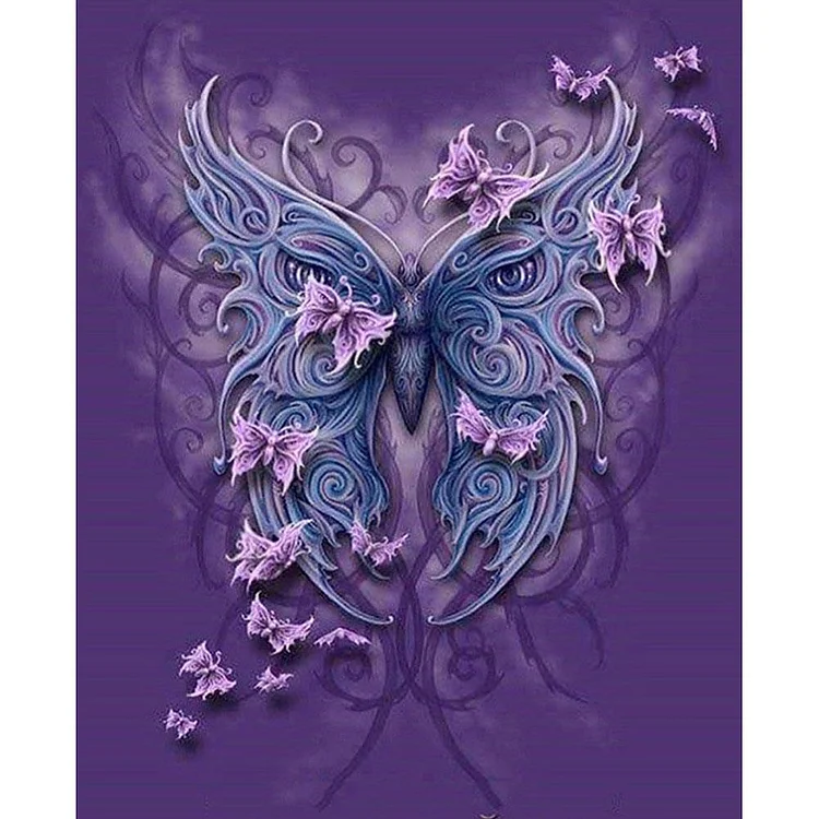 Butterfly Square Full Drill Diamond Painting 30X40CM(Canvas) gbfke