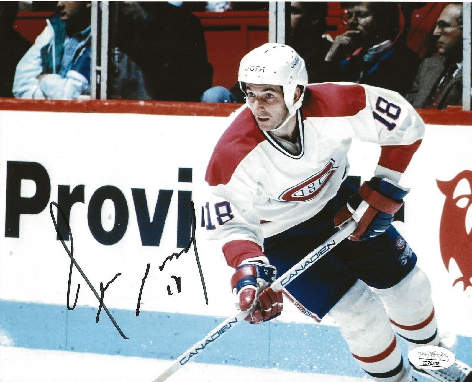 Denis Savard signed Montreal Canadiens 8x10 Photo Poster painting autographed HOF JSA