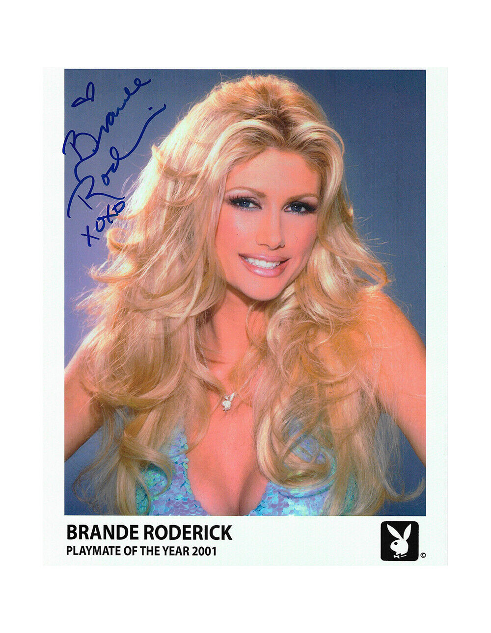 8x10 Print Signed by Brande Roderick 100% Authentic With COA