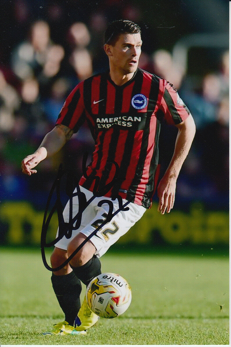 BRIGHTON HAND SIGNED DANNY HOLLA 6X4 Photo Poster painting 2.