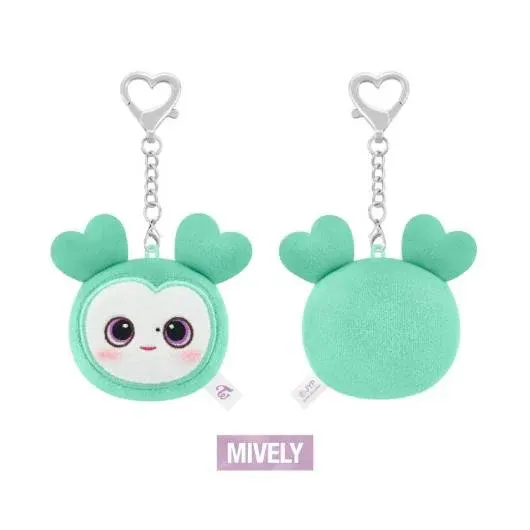 TWICE THIS IS FOR World Tour LOVELY Face Keyring