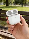 For Airpods 4th Generation Wireless Charger Case Replacement USB-C/Wireless Charging BT Earphones Charging Box 450mAh Headphone Storage Charger Box Without Earbuds