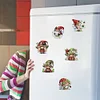 6Pcs K&auml;fer Zwerg - 5d DIY Handwerk Aufkleber Magnet