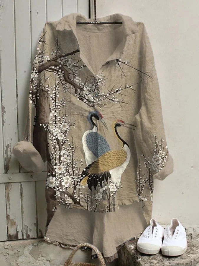 New Fashion Lady Shirt Natural Wind