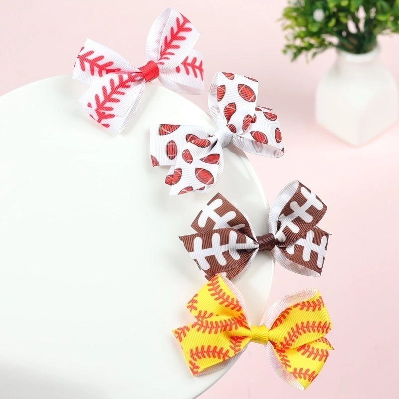 Kid's Cartoon Style Bow Knot Polyester Hair Clip
