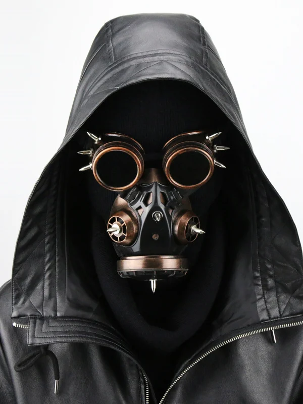 Halloween Costume Metallic Party Prop Mask