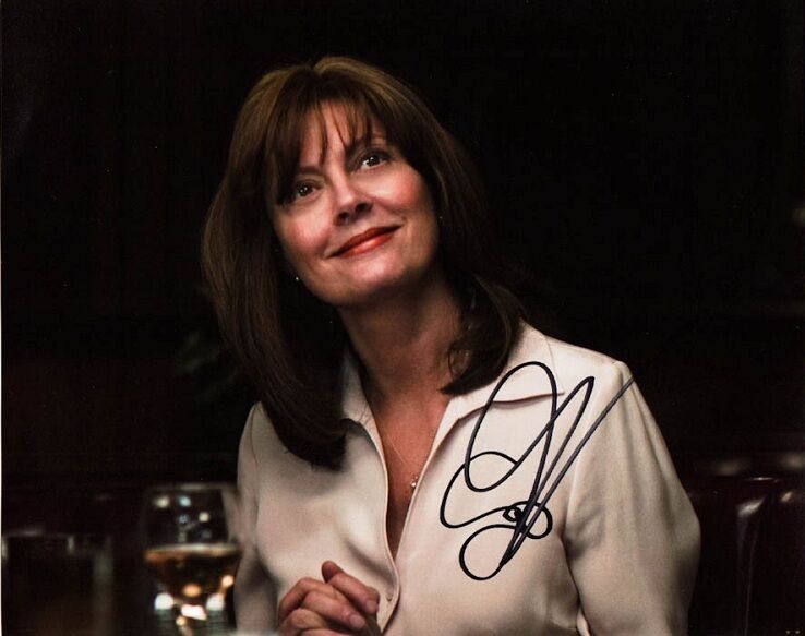 SUSAN SARANDON In-person Signed Photo Poster painting