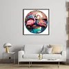 (Counted/Stamped) Flamingo - 18CT Cross Stitch 20*20cm/7.87*7.87in