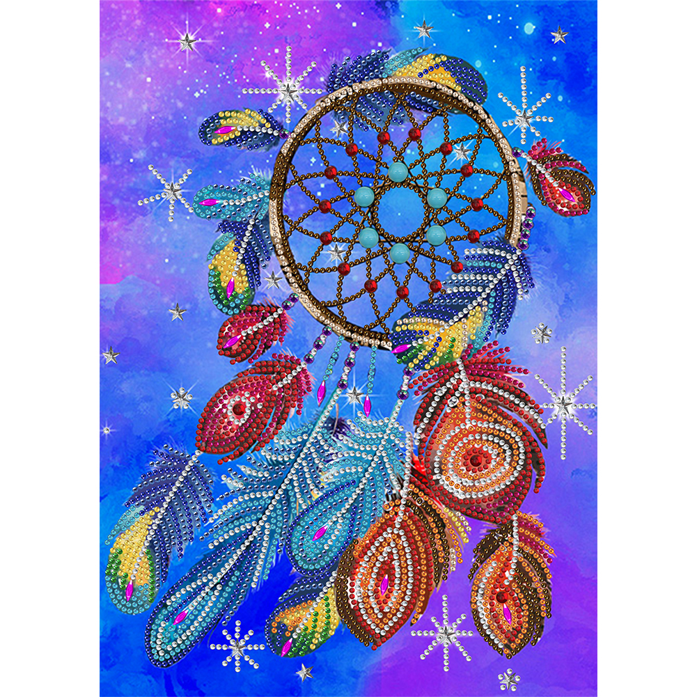 

Dreamcatcher - Special Shaped Diamond Painting - 30*40CM, 501 Original