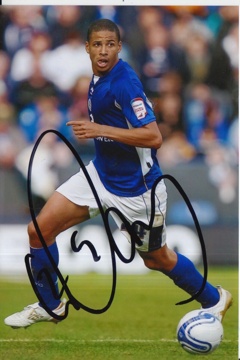 LEICESTER CITY HAND SIGNED CURTIS DAVIES 6X4 Photo Poster painting 3.