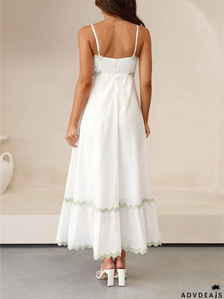 Ladies Summer New Trendy Beach Strappy Dresses