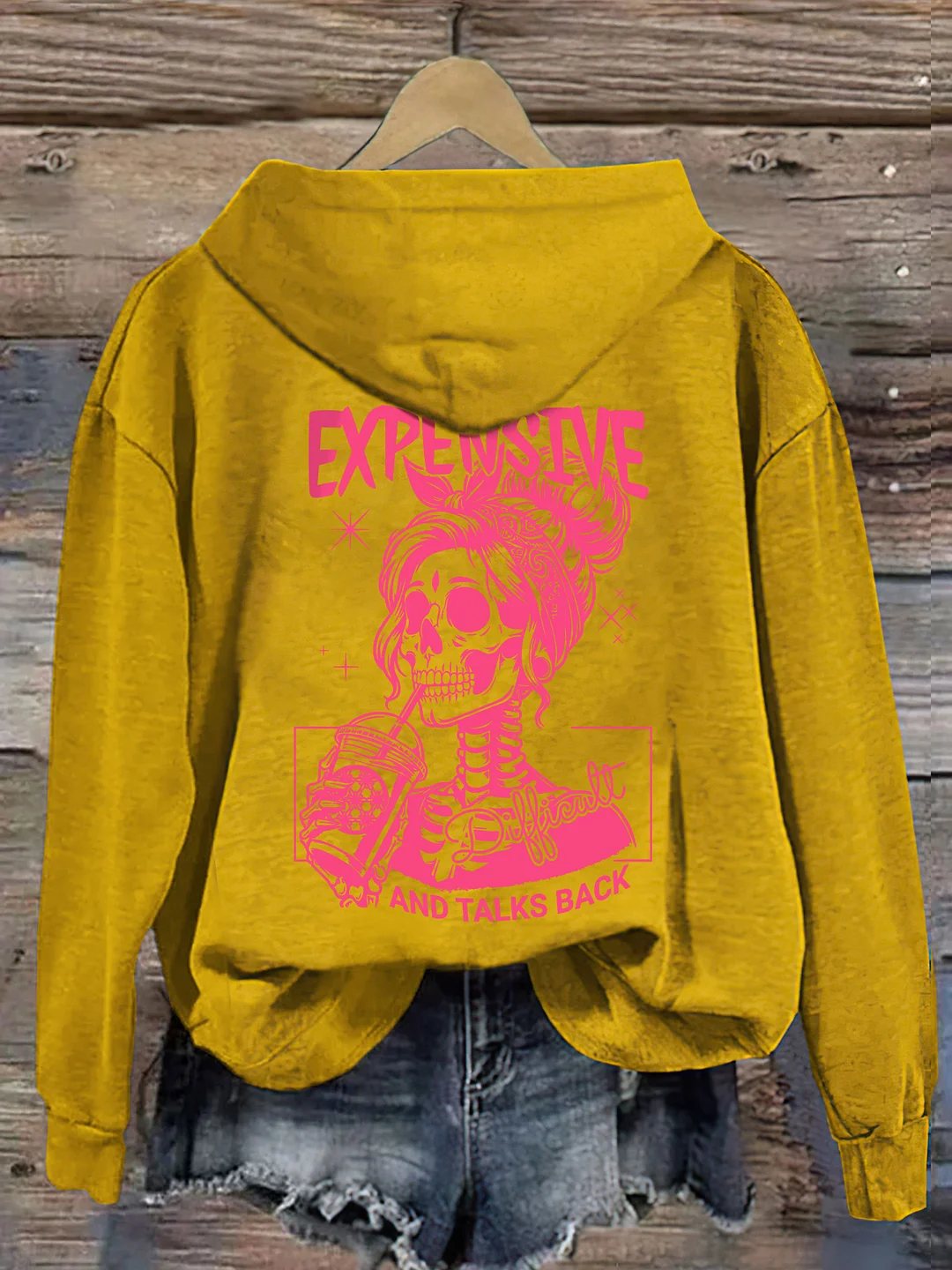 Expensive Difficult And Talks Back Hoodie