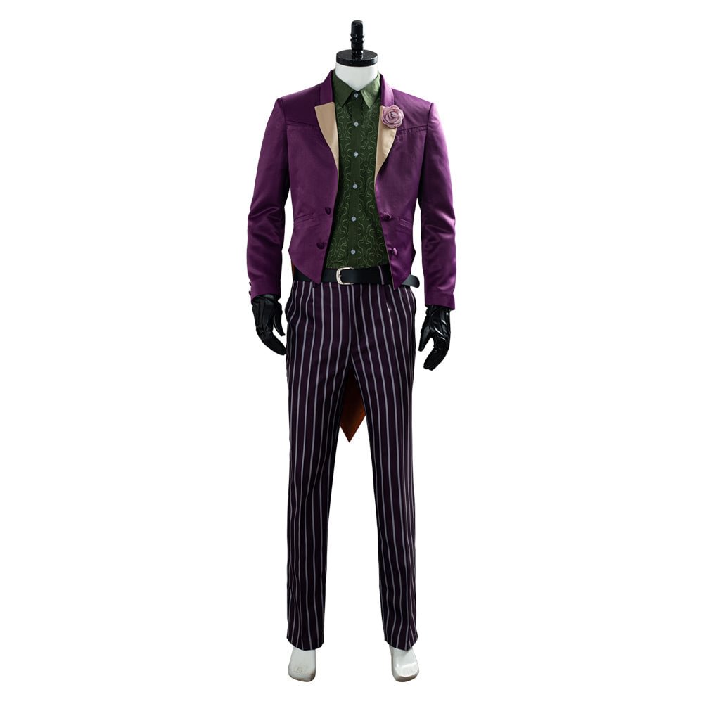 The Joker Coat Pants Cosplay Costume Mortal Kombat 11 Halloween Suit