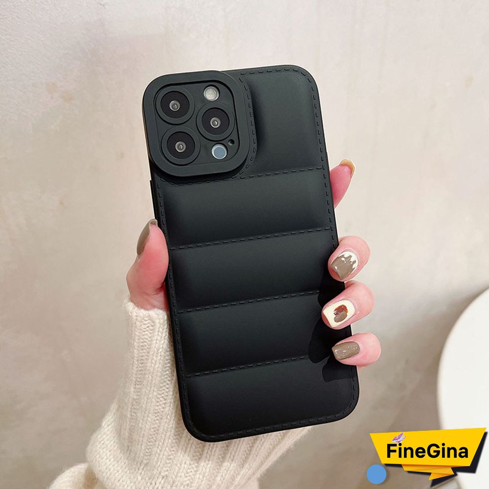 Orange Casual Solid Patchwork Phone Case