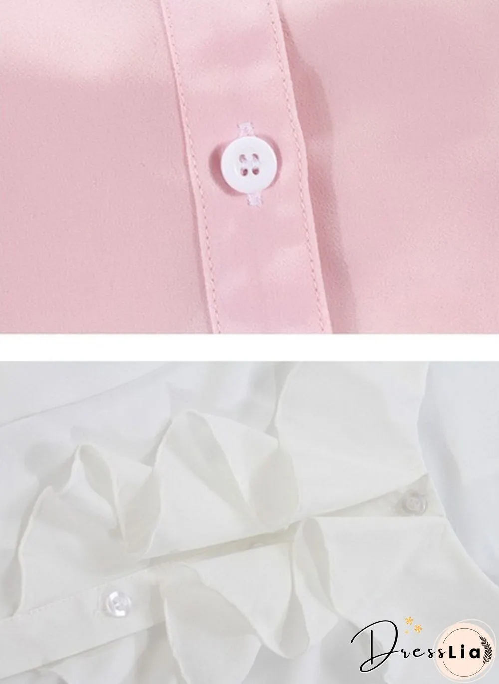 Spring Summer New Women Clothing Girl Casual Bow tie Short Sleeve Chiffon Blouse Shirt