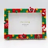 Chirstmas DIY Building Block Photo Frame Kit,Creative Handmade Assembled Photo Frame Handmade Craft Gift Home Tabletop Display Decor