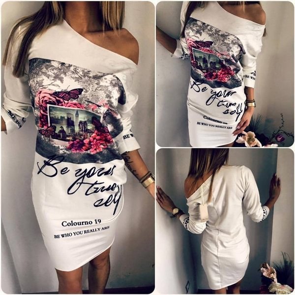 Women's Fashion Floral Printeed Plus Size Party Dresses - Shop Trendy Women's Clothing | LoverChic