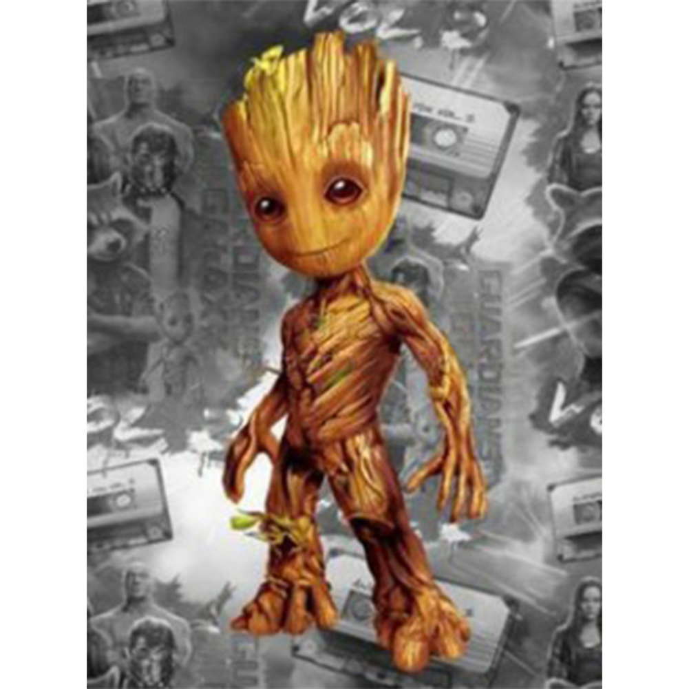 

(Multi-Size) Groot - Round/Square Drill Diamond Painting 30*40CM/40*50CM, Square diamond 30*40cm, 501 Original