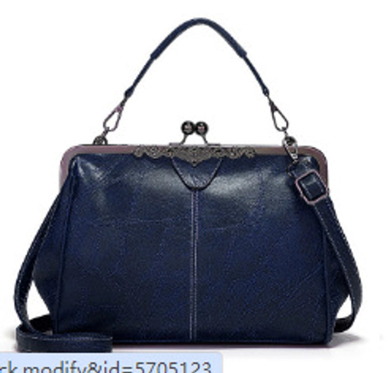 Women’s Bag Handbag Shoulder Bag Crossbody Bag Women’s Bag Clip Bag British Retro Postman Bag