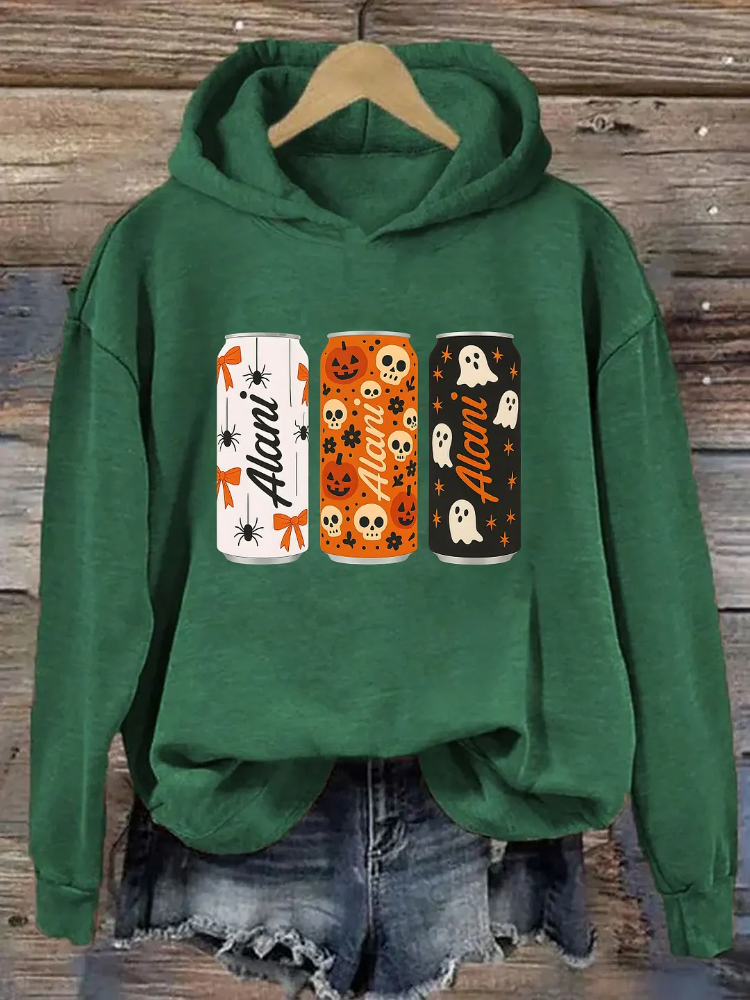 Halloween Energy Drink Can Hoodie
