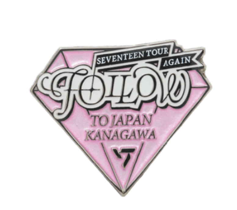 SEVENTEEN Tour Follow Again Japan Pins officialsvtshop