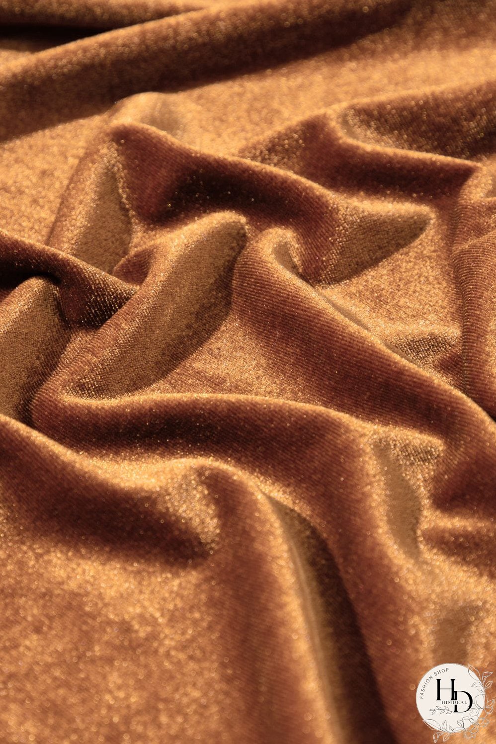 Velvet Smocked Waist Dress