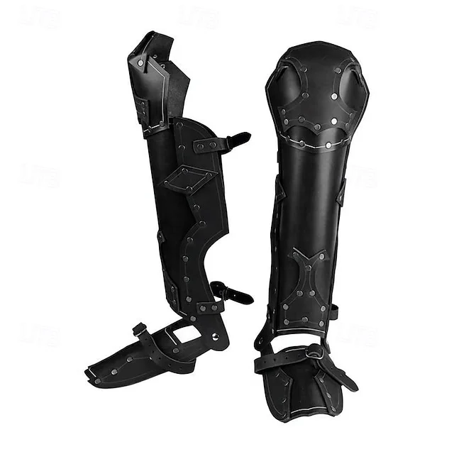 Retro Vintage Medieval Leg Brace Boot Covers Leg Guards Fancy Dress Men's Celtic Masquerade Performance Stage Ren Faire Adults' Shoe Cover