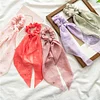 10PCS Stars Chiffon Hair Band Ribbon Scrunchies Set