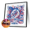 Diamond Painting -DIY Round Drill Statue of Liberty and Eagle(40x40cm-Box)