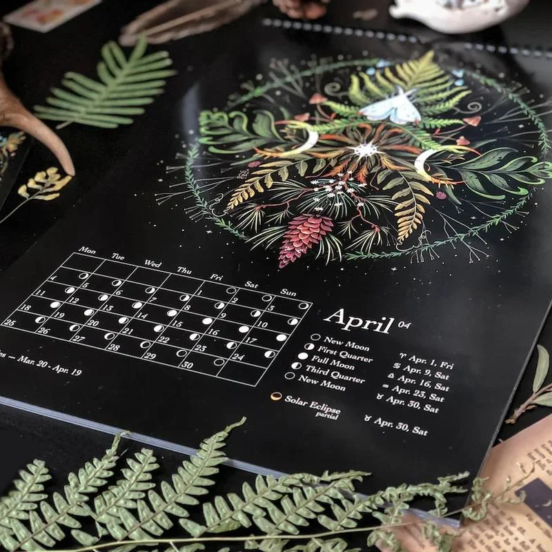 Dark Forest Lunar Calendar 2022