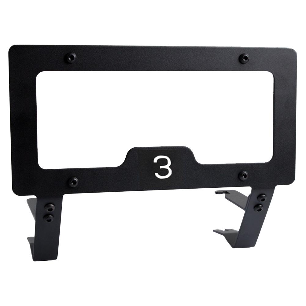 

Front Bumper US License Plate Mounting Bracket for Tesla Model 3 2017-2019, 501 Original