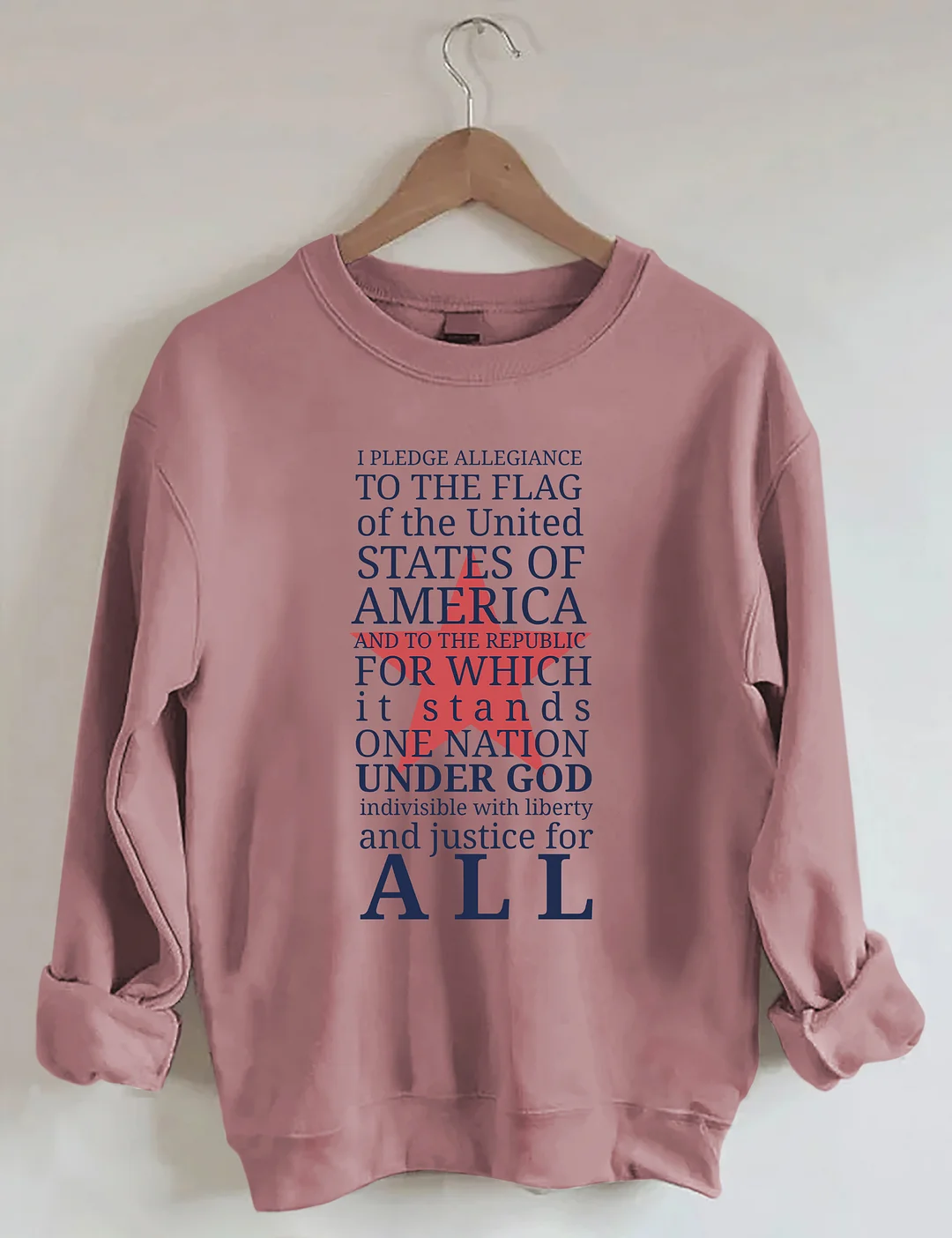 Pledge of Allegiance Sweatshirt