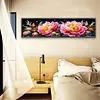 Peony-11CT Stamped Cross Stitch 135*40cm/53.15*15.75in(Big Size)