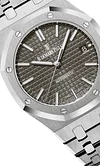 Silver Gold 904L Steel Gray Ruthenium Dial - Watch - 37mm