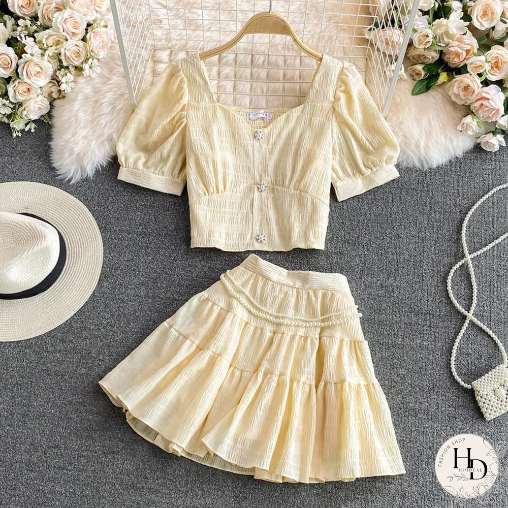 Sweet Short Two-Piece Set P15825